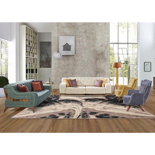 Tapete Para Sala Everest Marmore 3,00x4,00 São Carlos