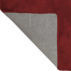 Tapete Para Sala Felpudo 140x100cm Peludo 4cm Casen Vermelho