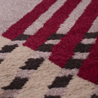 Tapete Para Sala Felpudo Aveludado Antiderrapante Geométrico