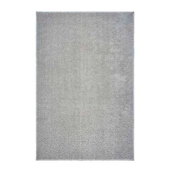 Tapete Para Sala Felpudo Plush 51 Cinza 2,00x3,00m - J Serrano