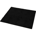 Tapete Para Sala Fofinho 150x100cm Peludo 4cm Preto Casen