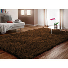 Tapete Para Sala Fourrure 1,00mx1,40m Marrom Casen