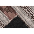 Tapete Para Sala Funcional Asteca 35 Taupe 1,50x2,00m