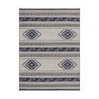 Tapete Para Sala Funcional Asteca 51 Cinza 2,00x2,50m