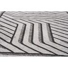 Tapete Para Sala Funcional Azulejo 51 Cinza 2,00x3,00m - J Se