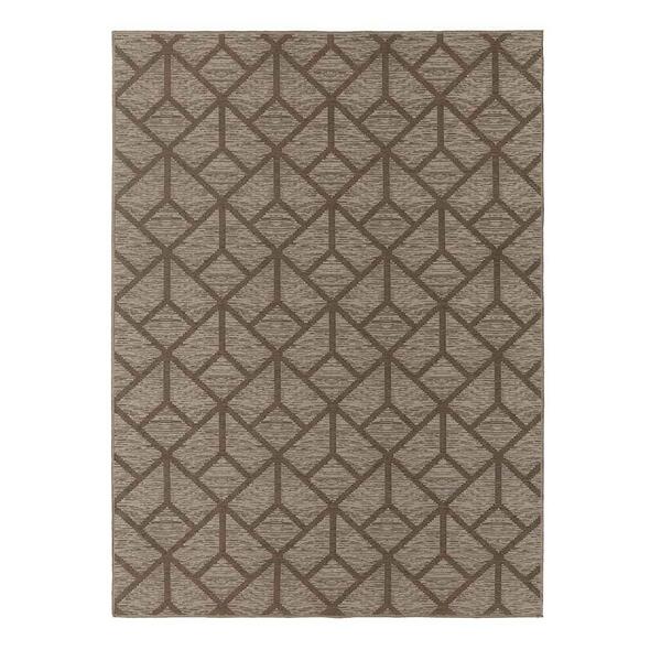 Tapete Para Sala Funcional Cobogo 32 Verde Fendi 1,00x1,50m -