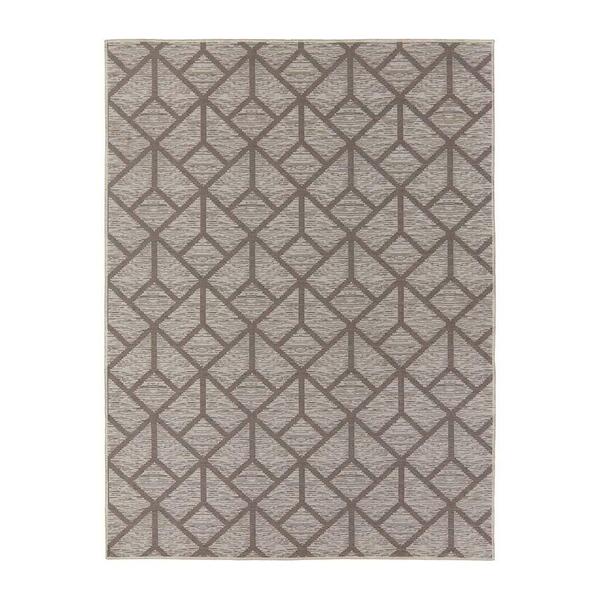 Tapete Para Sala Funcional Cobogo 60 Areia 2,00x2,50m - J Ser