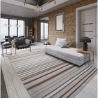 Tapete Para Sala Funcional Glifos 52 Grafite 1,50x2,00m