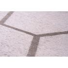 Tapete Para Sala Funcional Hexagonal 60 Areia 2,00x3,00m - J