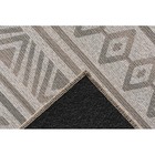 Tapete Para Sala Funcional Maia 03 Creme Cotton 1,50x2,00m