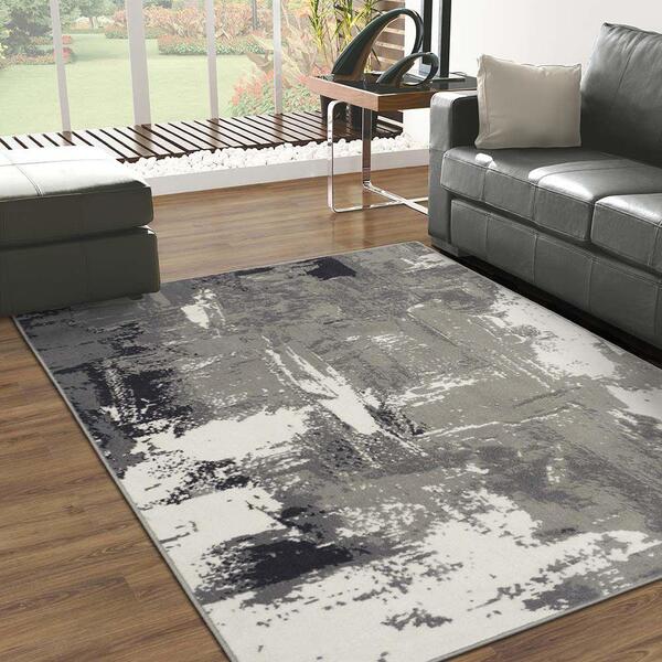 Tapete Para Sala Herat Capri 2662-ks2 Cinza 2,50x3,00m - São