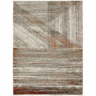 Tapete Para Sala Herat Capri 54003 Bege-vermelho 2,50x3,00m