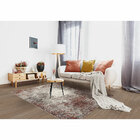 Tapete Para Sala Herat Capri 62061 Bege-vermelho 2,00x2,50m