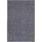 Tapete Para Sala Itapuã N Prata 1,00x1,50m Kriar Tapetes