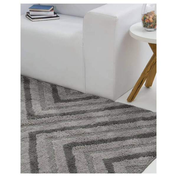 Tapete Para Sala Jazz 100 X 150 Cm Alto E Baixo Relevo 03 Min