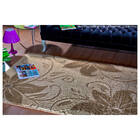 Tapete Para Sala Jazz 100 X 150 Cm Alto E Baixo Relevo 14 Tri