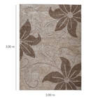 Tapete Para Sala Jazz 200 X 300 Cm Alto E Baixo Relevo 14 Tri