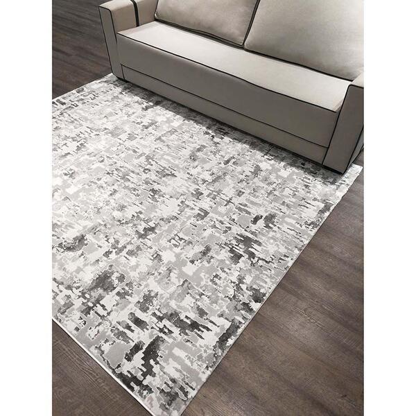 Tapete Para Sala King 04 Cinza 2,50x3,00m - Edantex