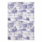 Tapete Para Sala King 05 Azul 1,00x1,40m - Edantex