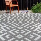 Tapete Para Sala London 02 Prata 1,00x1,50m - Niazitex