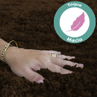 Tapete Para Sala Luxo Confort Peludo Retangular Cores Casen