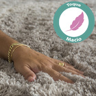 Tapete Para Sala Luxo Confort Peludo Retangular Cores Casen