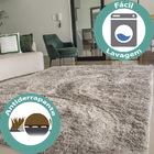 Tapete Para Sala Luxo Confort Peludo Retangular Cores Casen