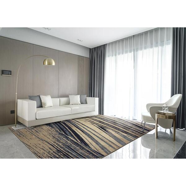 Tapete Para Sala Lyre Linhas 3,00x4,00 São Carlos