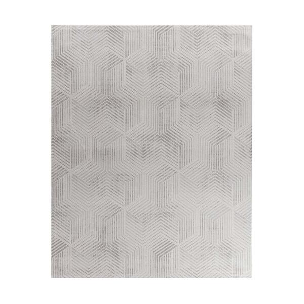 Tapete Para Sala Magnifique 05 Bege-cinza 2,00x2,50m - Edantex