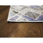 Tapete Para Sala Majestic 04 Azul 2,00x2,50m - Edantex