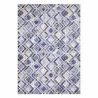 Tapete Para Sala Majestic 04 Azul 2,00x2,50m - Edantex