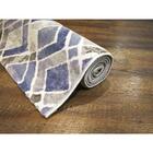 Tapete Para Sala Majestic 04 Azul 2,00x2,50m - Edantex