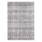 Tapete Para Sala Majestic 06 Cinza 1,00x1,40m - Edantex