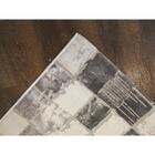 Tapete Para Sala Majestic 09 Cinza 1,00x1,40m - Edantex