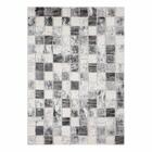 Tapete Para Sala Majestic 09 Cinza 1,00x1,40m - Edantex