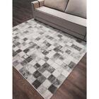 Tapete Para Sala Majestic 09 Cinza 2,00x2,50m - Edantex