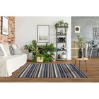 Tapete Para Sala Metropole Azul 1,50x2,00m - São Carlos