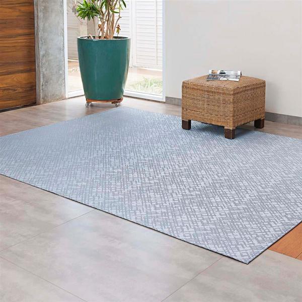 tapete para sala moderno jacquard des 03 cinza 1 40x2 00m niazitex