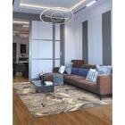 Tapete Para Sala New Look Detalhe Cinza 2,00x2,50m - São Carl