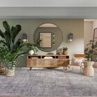 Tapete Para Sala Next Abstrato Cinza 2,00x2,50m - Qaza