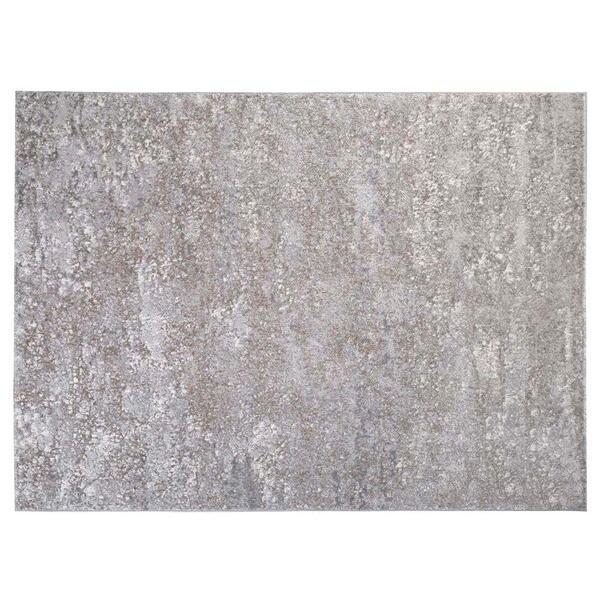 Tapete Para Sala Next Organico Cinza 2,00x3,00m - Qaza