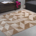 Tapete Para Sala Oásis Jazz 100x150  Com Relevo Estampa: des