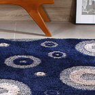 Tapete Para Sala Oásis Jazz 100x150  Com Relevo Estampa: des