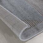 Tapete Para Sala Paris Des 03 Cinza-azul 2,50x3,50m - Niazitex