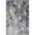 Tapete Para Sala Paris Des 03 Cinza-azul 3,00x4,00m - Niazitex