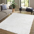 Tapete Para Sala Peludo 2,00x3,00m Branco