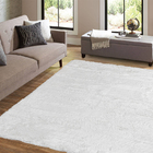 Tapete Para Sala Peludo 2,00x3,00m Branco