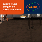 Tapete Para Sala Peludo 200x150cm Marrom 40mm Casen