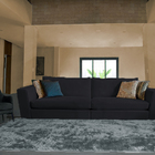 Tapete Para Sala Peludo Formato Retangular 1,40x1,00m Prata C