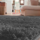 Tapete Para Sala Peludo Formato Retangular 1,40x1,00m Prata C